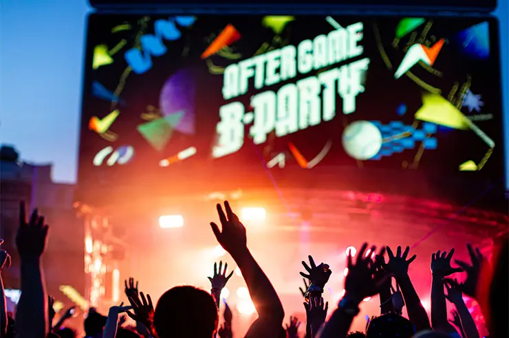 4月12日、13日に横浜スタジアムで「AFTER GAME B-PARTY」が開催されます