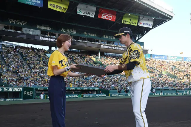 中野拓夢選手が阪神タイガースの6月度月間MVPに選出