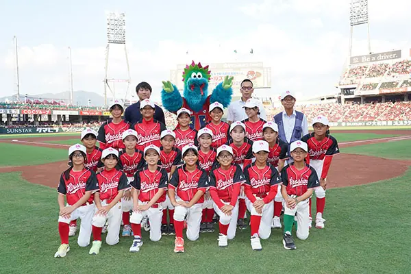 広島の女子野球チーム、全国大会に向けて出陣式を開催！