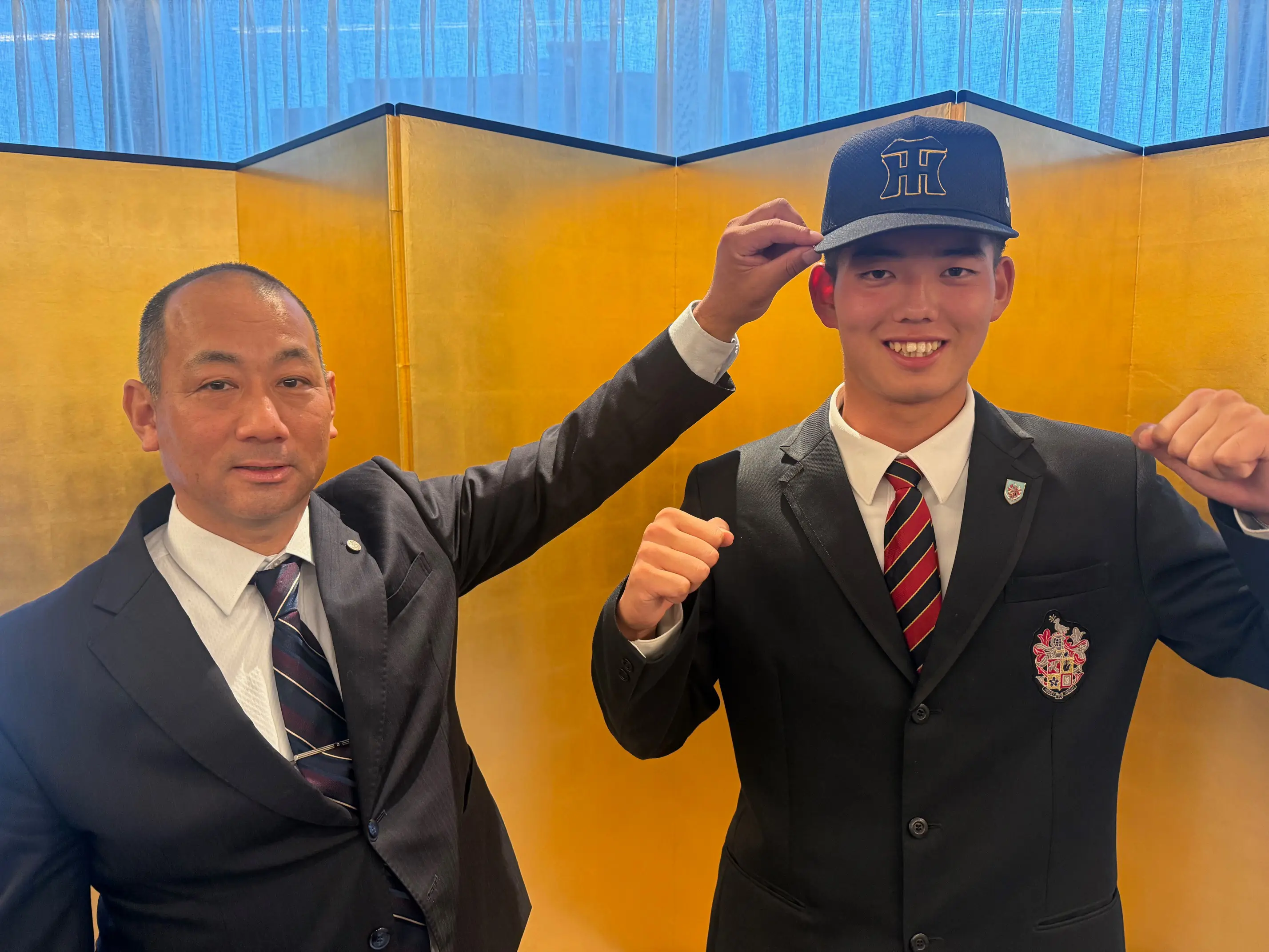 阪神タイガース、早瀬朔選手の仮契約を完了