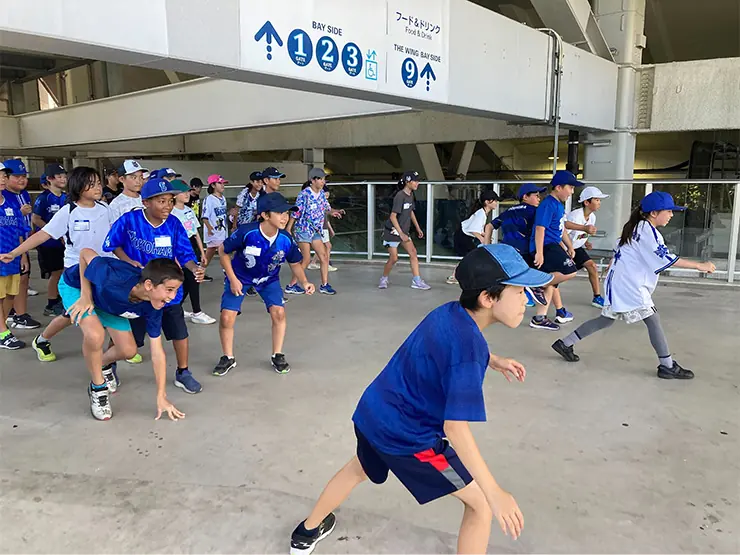 横浜DeNAベイスターズがサマースクールを開催！参加者募集中