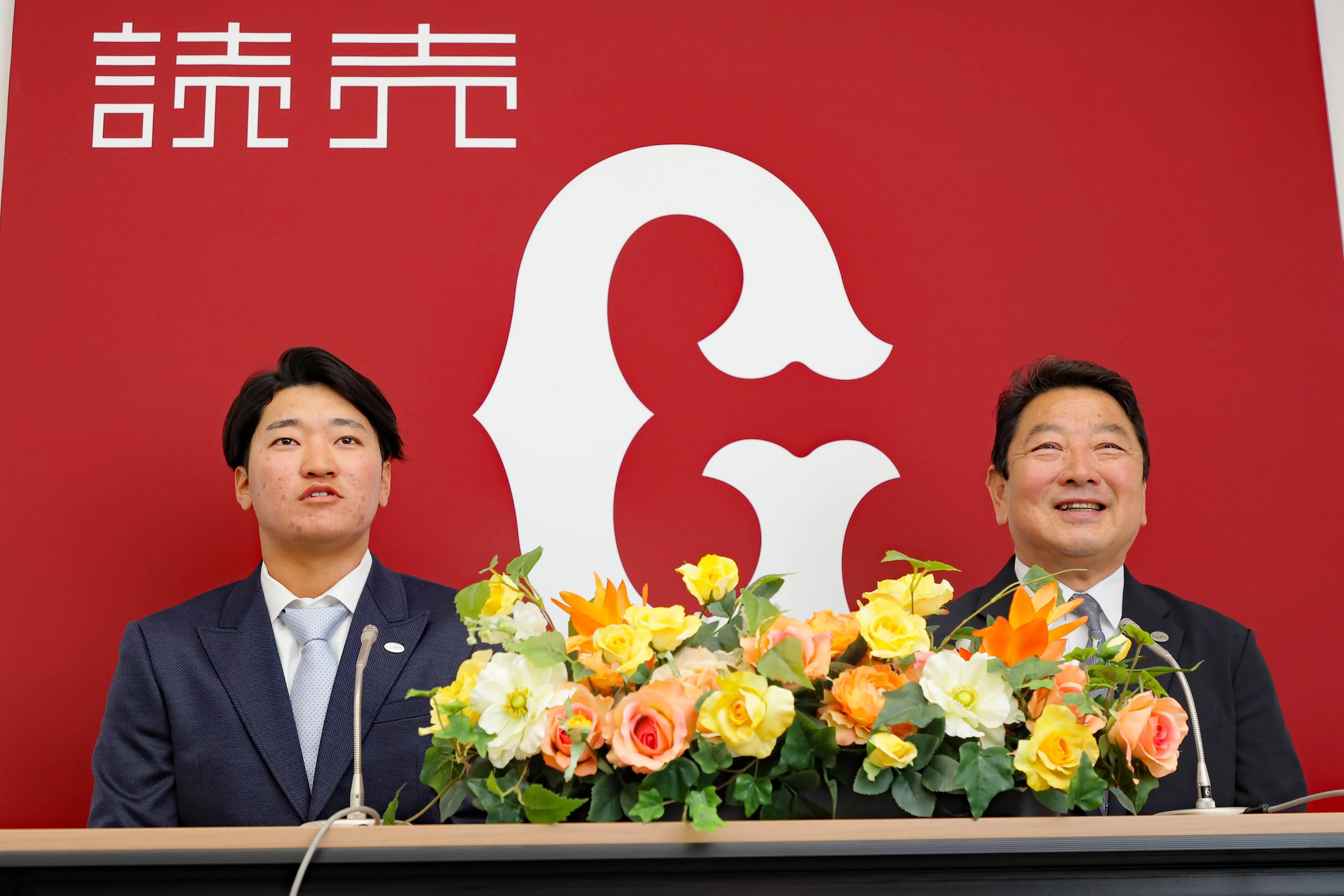 ジャイアンツの笹原選手が支配下選手契約を締結