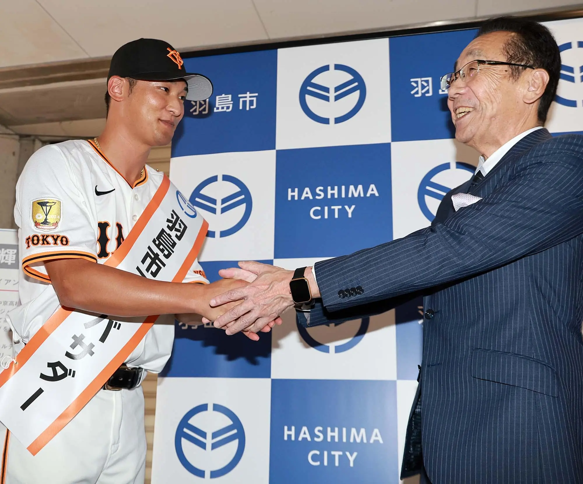 吉川尚輝選手、羽島市アンバサダーに就任 岐阜県の魅力を発信へ