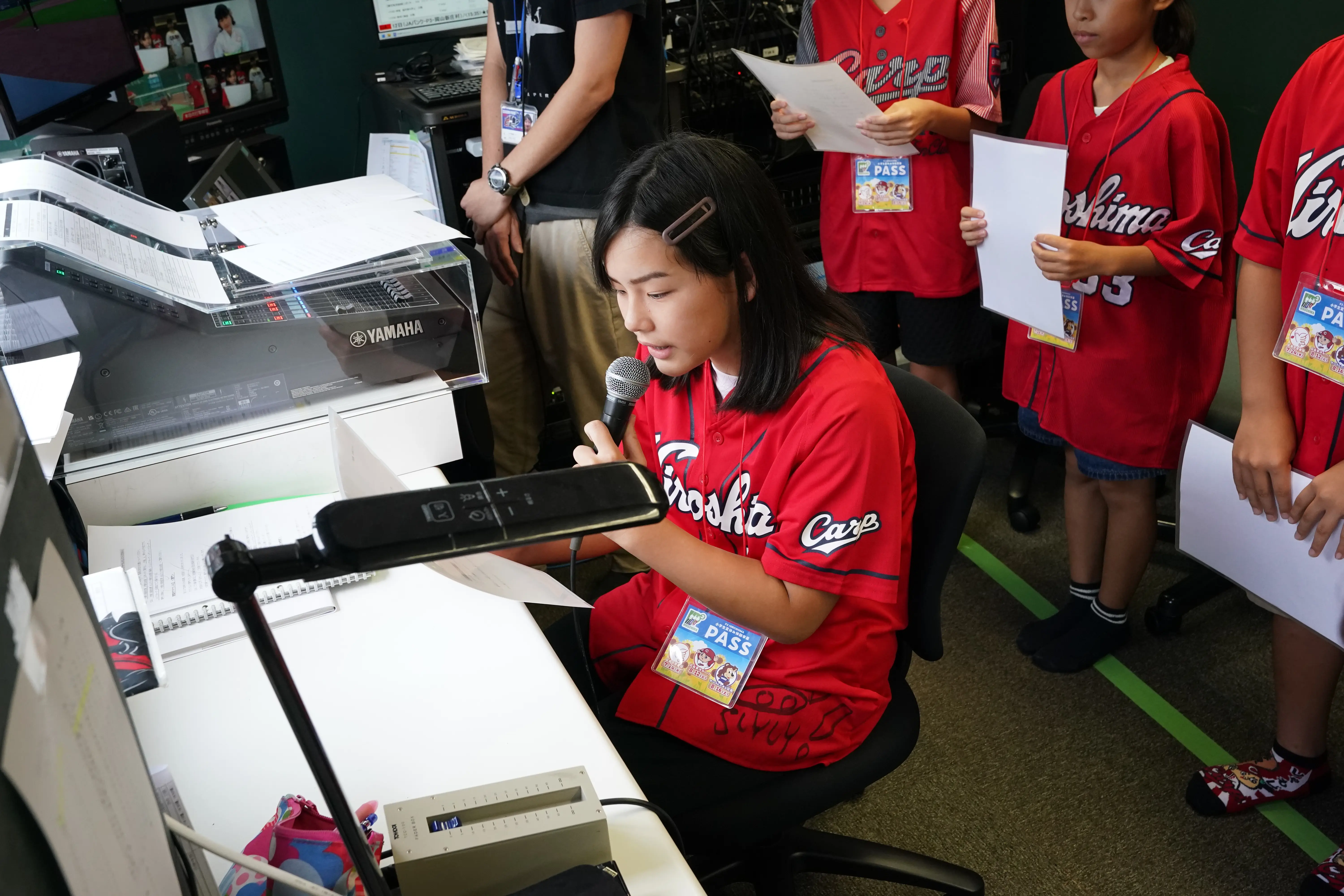 広島東洋カープが小学生向けの特別イベントを開催