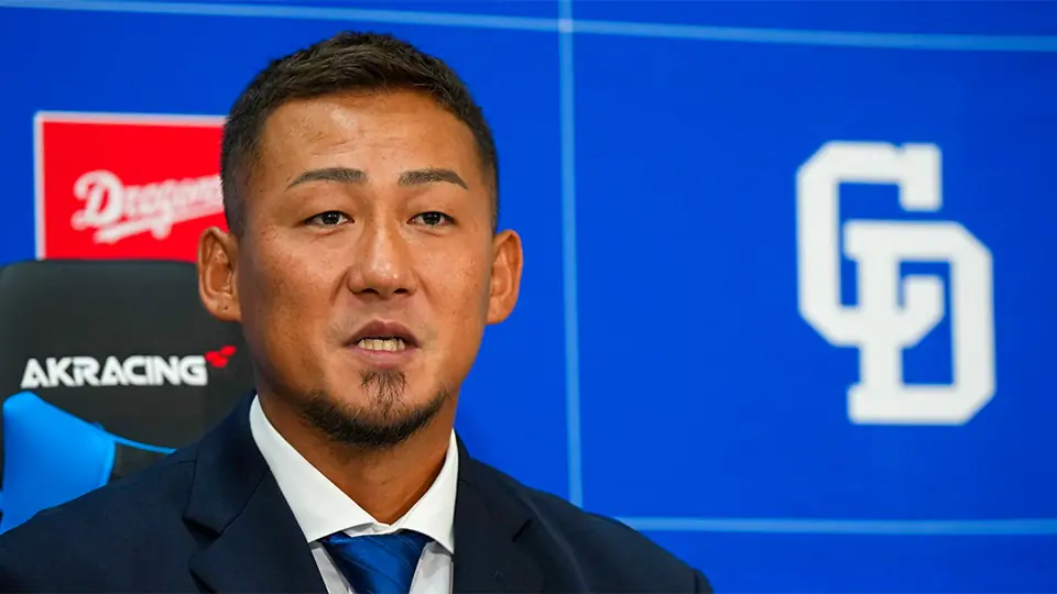 中日ドラゴンズの中田翔選手が今季限りで引退を発表