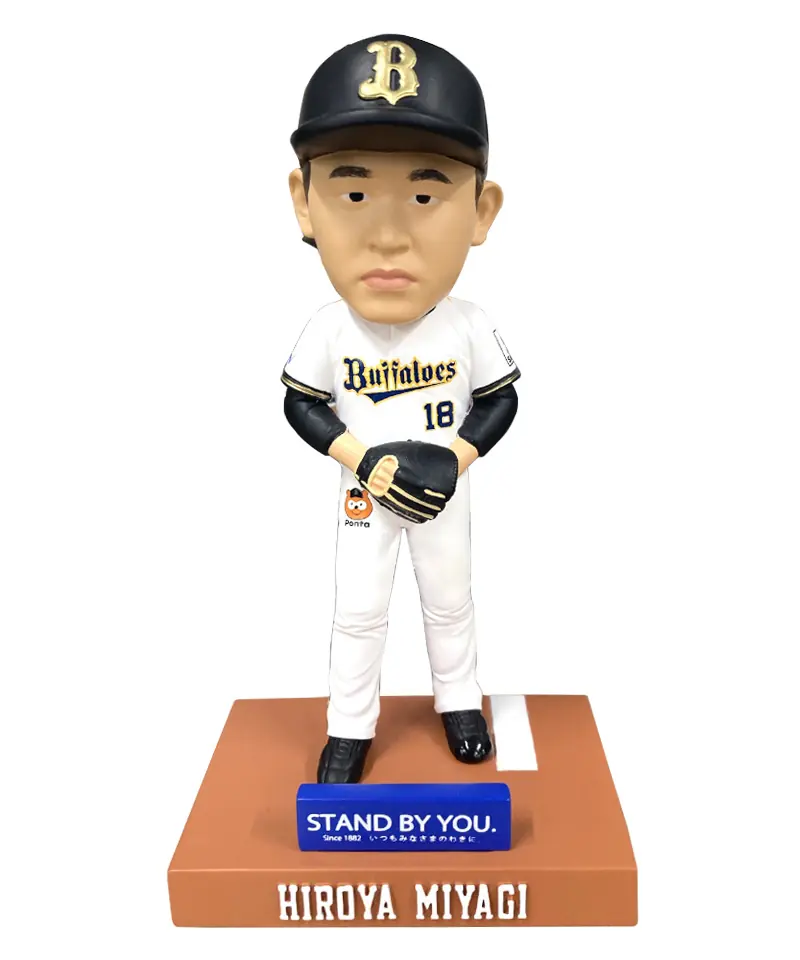 オリックス・バファローズ宮城大弥投手のボブルヘッド付きチケットが販売決定！