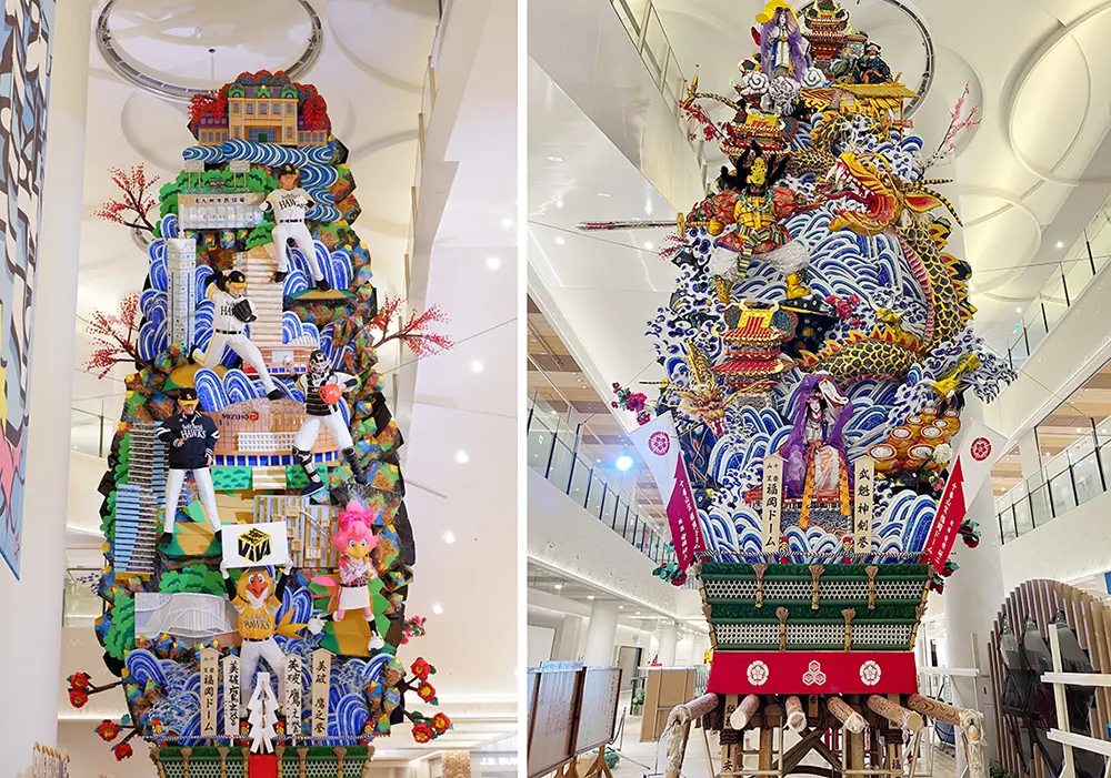 博多祇園山笠「九番山笠 福岡ドーム」が一般公開されます！