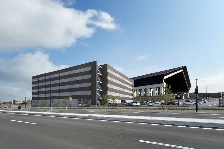 Fビレッジ内の新立体駐車場、11月1日から運用開始