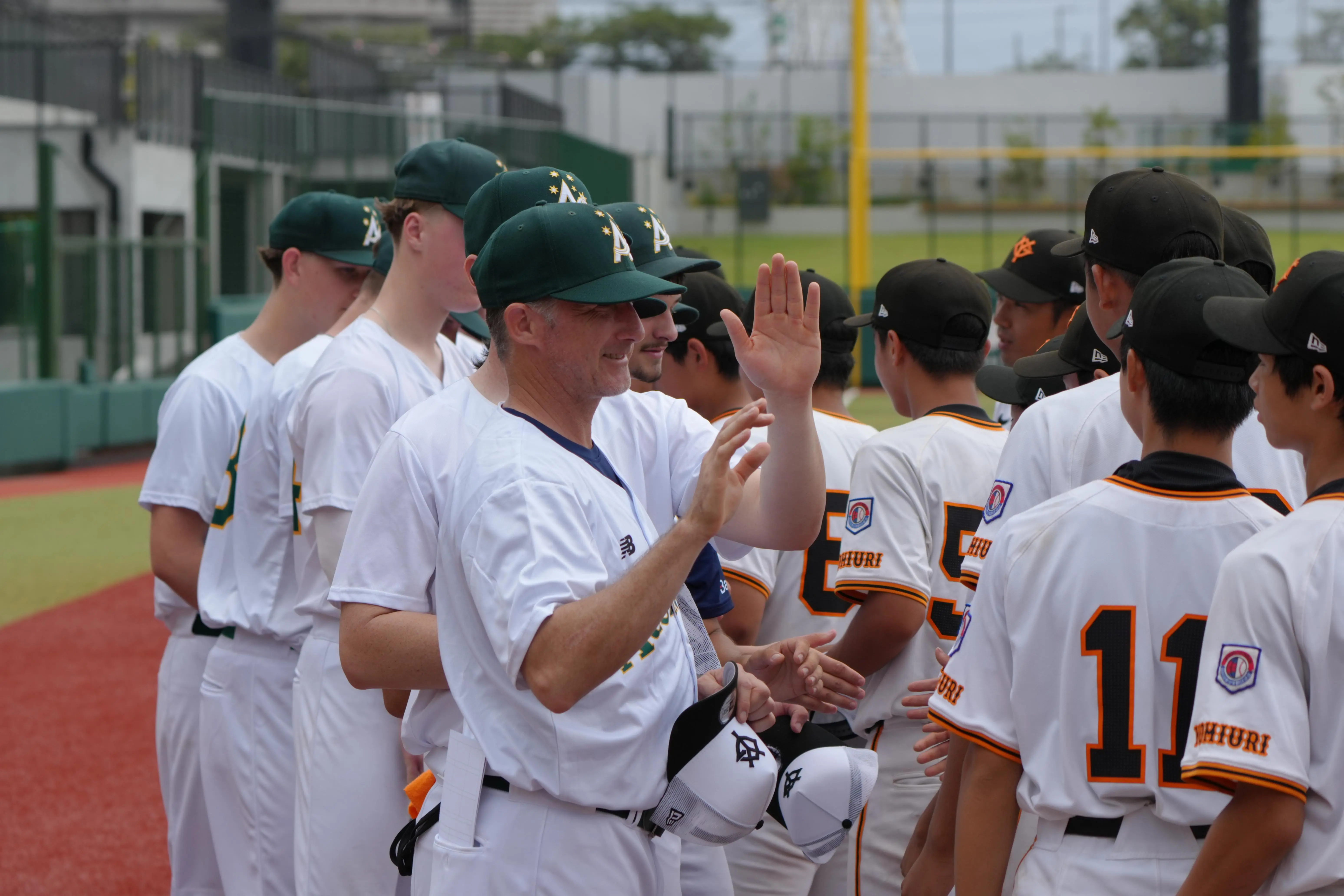 ジャイアンツ U15 ジュニアユースがオーストラリアU16代表と対戦