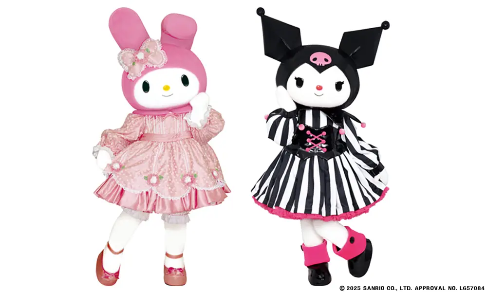 マイメロディとクロミが北海道日本ハムファイターズの試合に登場！