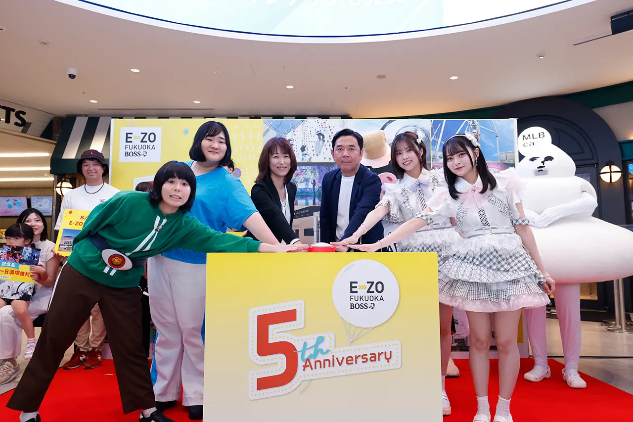 福岡ソフトバンクホークス関連のBOSS E・ZO FUKUOKA 5周年記念イベントが大盛況！