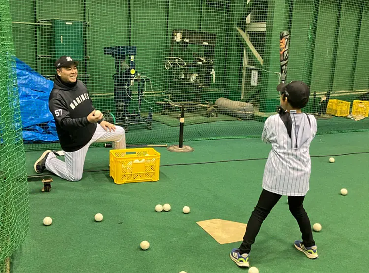 千葉ロッテマリーンズが特別講座を開催！将来のスター選手を目指そう
