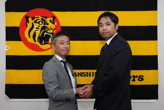 桑原謙太朗氏、阪神タイガース投手コーチ就任 会見で新体制の狙いを説明