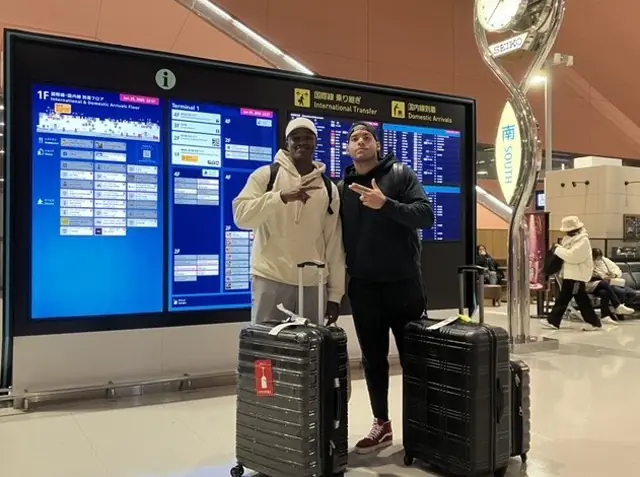 阪神タイガースに新外国人選手が入国しました！