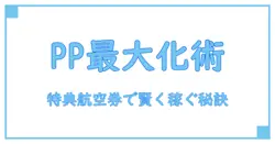ANA国際線の特典航空券でプレミアムポイントを最大化する方法とは！？