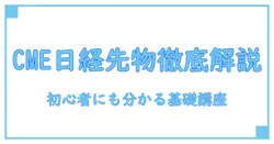 CME 日経平均先物とは何ですか？初心者にも分かる基礎講座