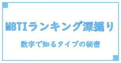 知識で深掘り！MBTIいろいろランキングの見方とその意義とは？