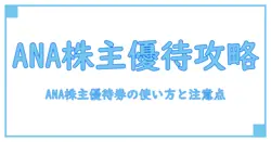 ana 株主優待券 金券ショップ おすすめを徹底解説：知識系ブロガーが教える使い方と注意点
