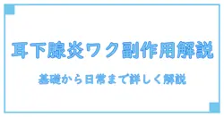 流行性耳下腺炎 ワクチン 副作用を正しく理解する：基礎知識と日常生活での注意点