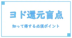 ポイント還元対象外のヨドバシで知っておくべき重要なポイントとは!?