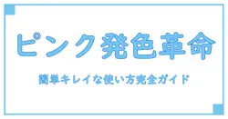 ロイド カラーシャンプー ピンク 使い方完全ガイド｜簡単にキレイな発色を叶える方法