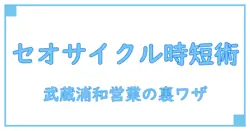 セオサイクル 武蔵浦和 営業時間を徹底解説!知っておきたい基本情報