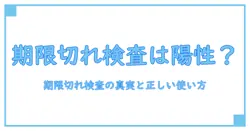 コロナ 検査キット 期限切れ 陽性になる?真実と誤解を解く安全な使い方ガイド