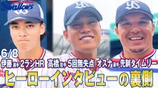 ヤクルトのヒーローインタビュー裏側動画が公開！