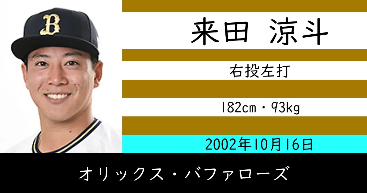 来田 涼斗のニュースやトピックスをわかりやすくまとめて紹介！