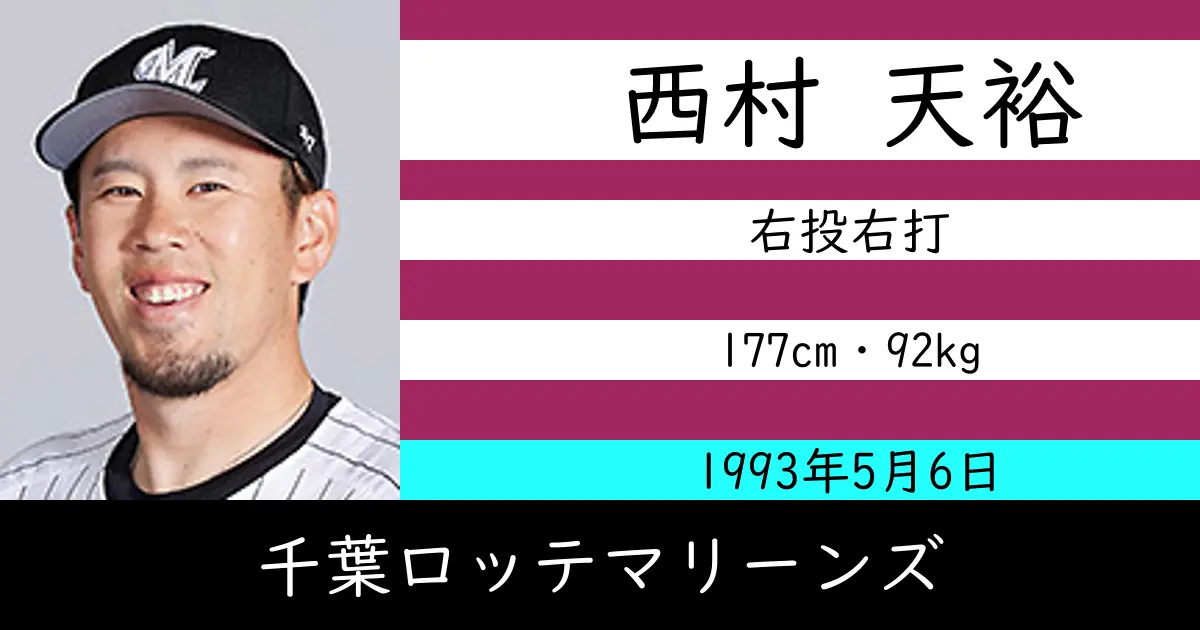 西村 天裕のニュースやトピックスをわかりやすくまとめて紹介！