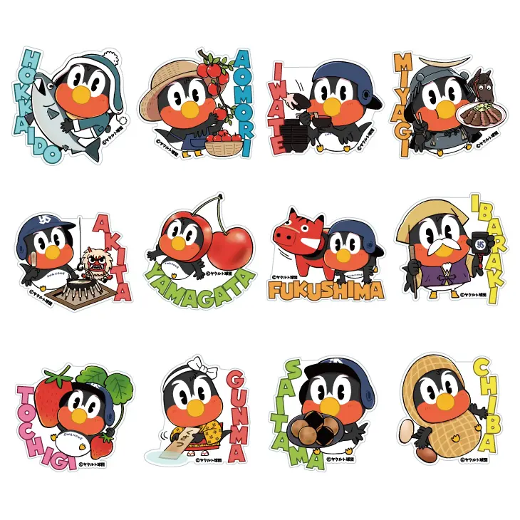 東京ヤクルトスワローズが8月の新商品を発表！ご当地つば九郎ステッカーや直筆タオルが登場