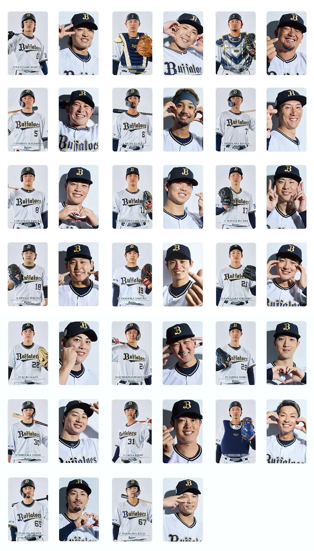 オリックス・バファローズが新商品を発表!トレーディングカードやグッズが登場