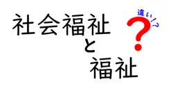 社会福祉と福祉の違いとは?わかりやすく解説します!