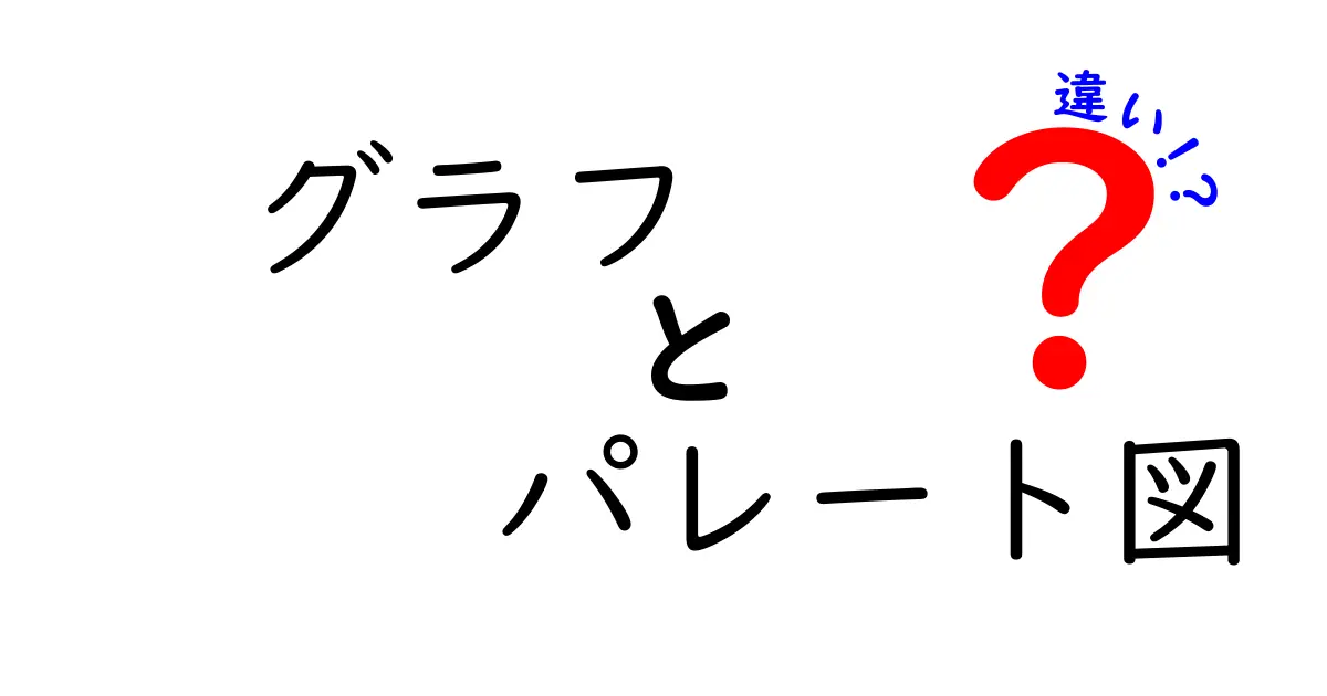 グラフとパレート図の違いを一目で理解!中学生にもわかる図解つき比較ガイド