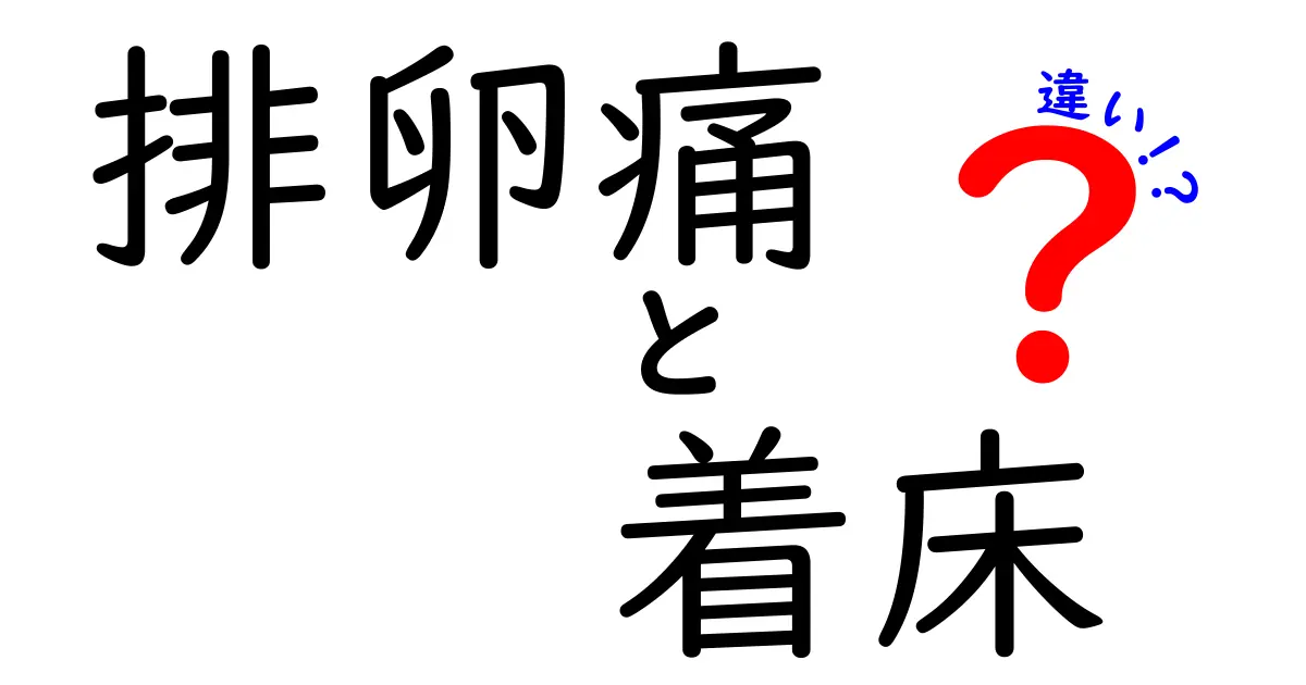 排卵痛と着床の違いをやさしく解説!これを読めば痛みの正体が分かる