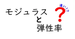 モジュラスと弾性率の違いとは？初心者でもわかる材料の硬さの基礎解説