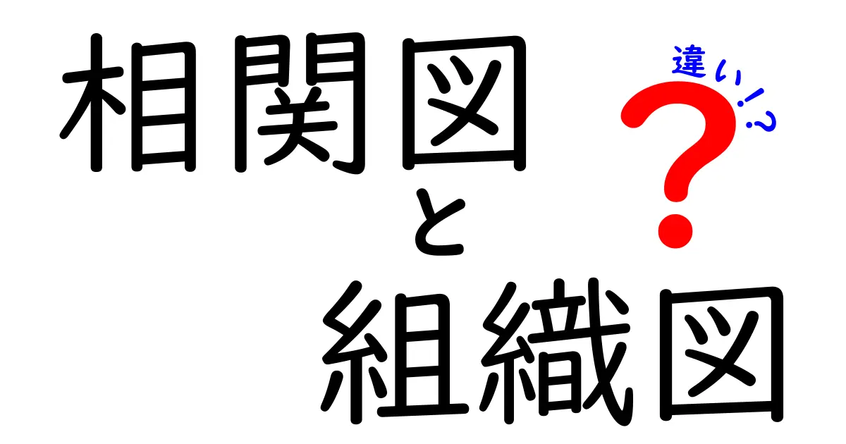 相関図と組織図の違いをわかりやすく解説: 使い分けのコツと実務での活用法