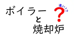 ボイラーと焼却炉って何が違う？初心者にわかりやすく徹底解説！