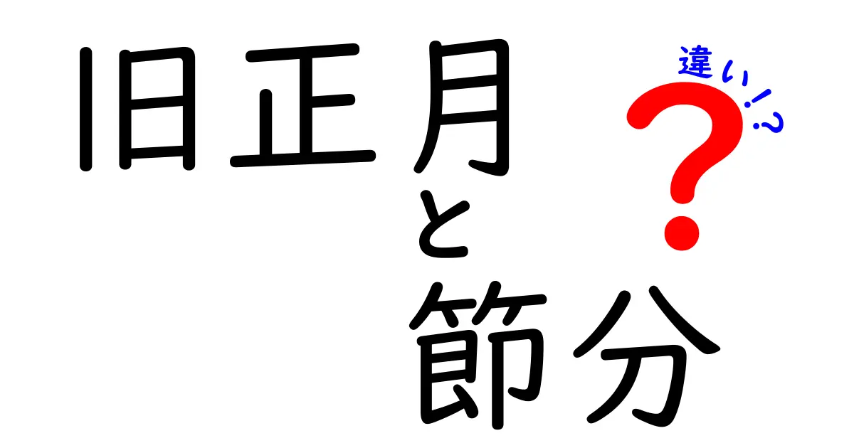 旧正月と節分の違いとは？日本とアジアの伝統行事をわかりやすく解説！