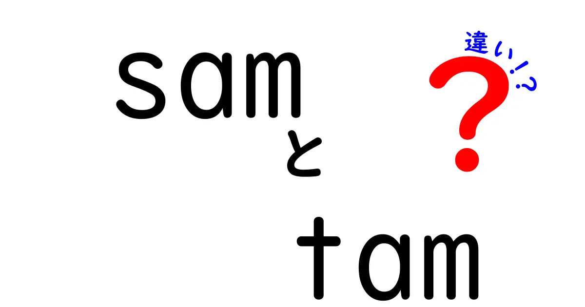 samとtamの違いを徹底解説!名前・略語・Som Tamまでわかる完全ガイド