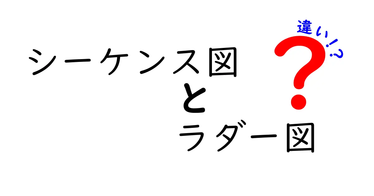 シーケンス図とラダー図の違いとは?初心者でもわかる基礎解説