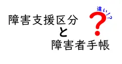 障害支援区分と障害者手帳の違いをわかりやすく解説！制度の目的と活用法を理解しよう