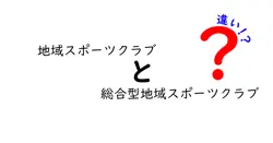 「地域スポーツクラブ」と「総合型地域スポーツクラブ」の違いを徹底解説！初心者にもわかりやすいスポーツクラブの基本