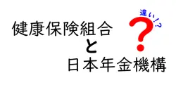 健康保険組合と日本年金機構の違いをわかりやすく解説！知らないと損するポイントとは？