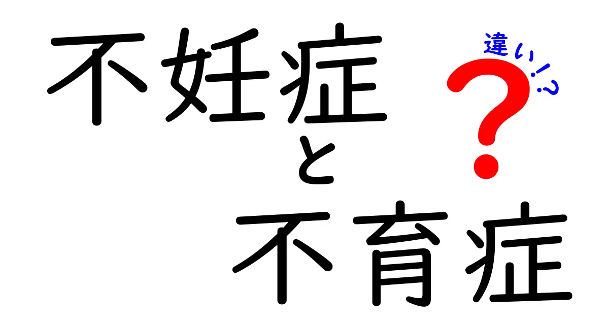 不妊症と不育症の違いがすぐ分かる!中学生にもやさしい医療ガイド