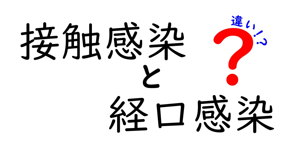 接触感染と経口感染の違いを徹底解説!身近な場面での見分け方と予防のコツ