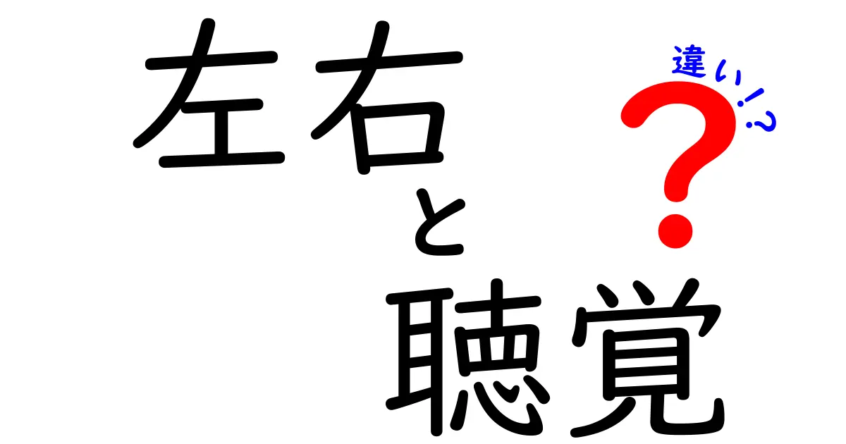 左右の聴覚の違いとは?日常で役立つ聴こえ方の秘密を徹底解説