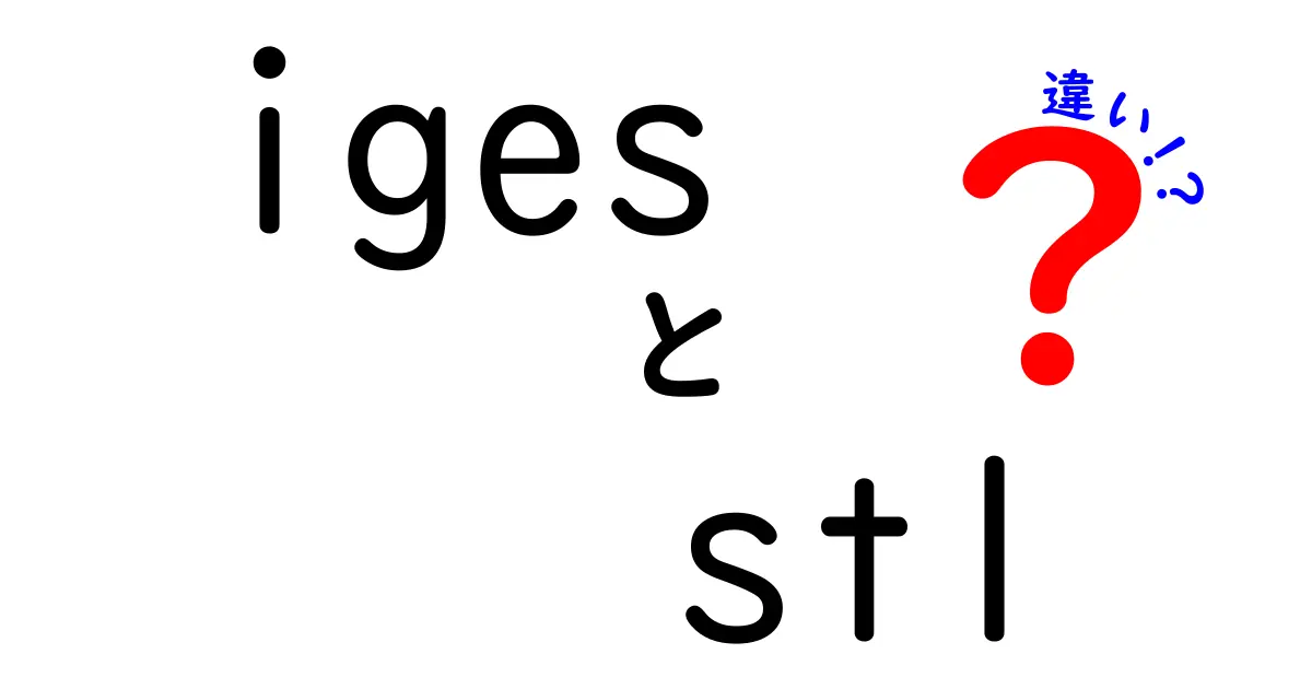 igesとstlの違いを徹底解説｜設計と製造現場で役立つ3つのポイント