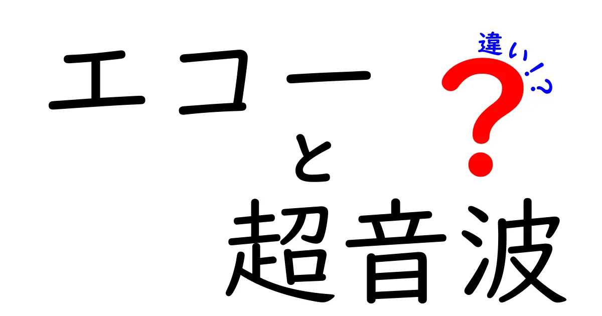 エコーと超音波はどう違う?医療現場でよく聞く言葉を徹底解説!