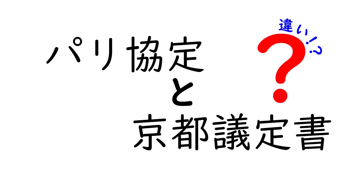 パリ協定と京都議定書の違いをわかりやすく解説！中学生でも理解できるポイントとは？
